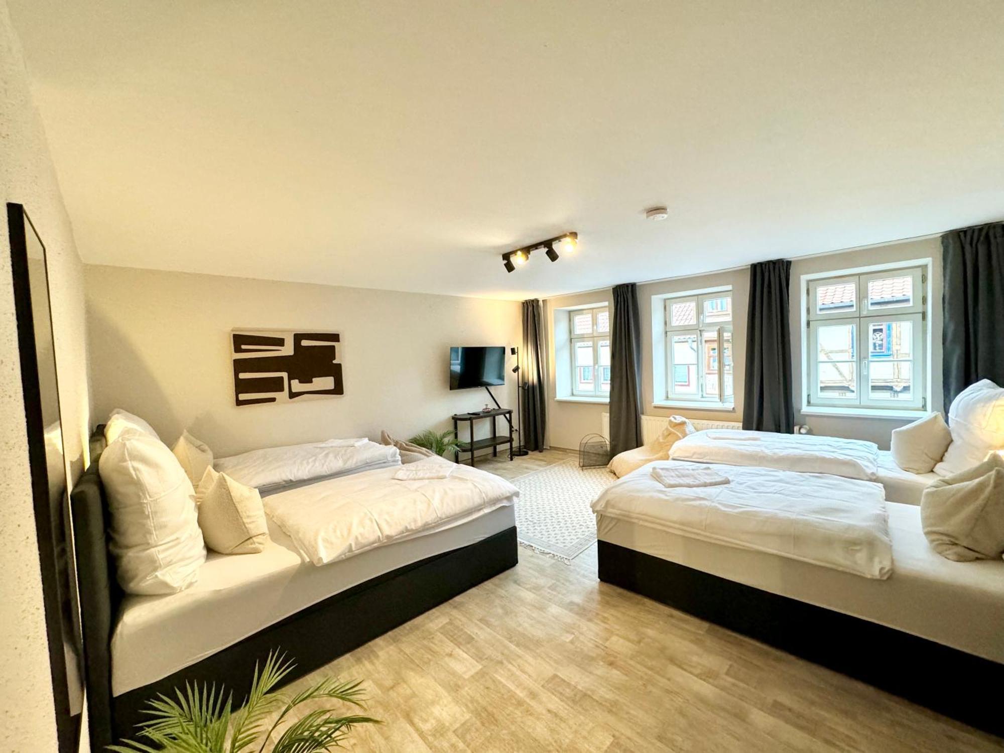 Gina Stay - Apartmenthaus Im Zentrum Von Quedlinburg Εξωτερικό φωτογραφία